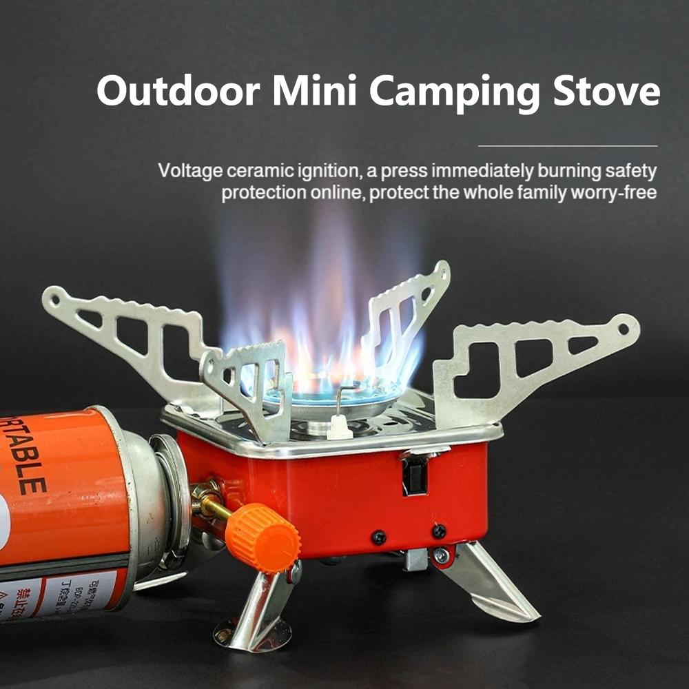 Outdoor Gas Camping Oven - موقد غاز محمول قابل للطي مقاوم