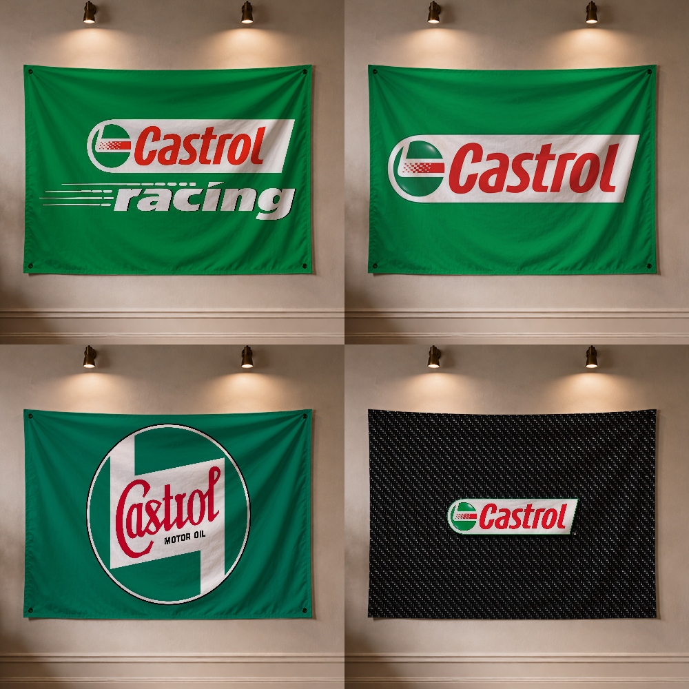 Outdoor Camping Brands - راية زينة لعلامة كاسترول موتورايل أويل