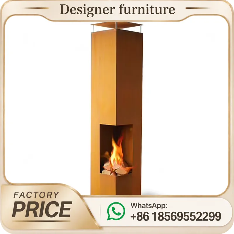 Outdoor Camping Stove - موقد محمول يعمل بحبيبات الخشب مع