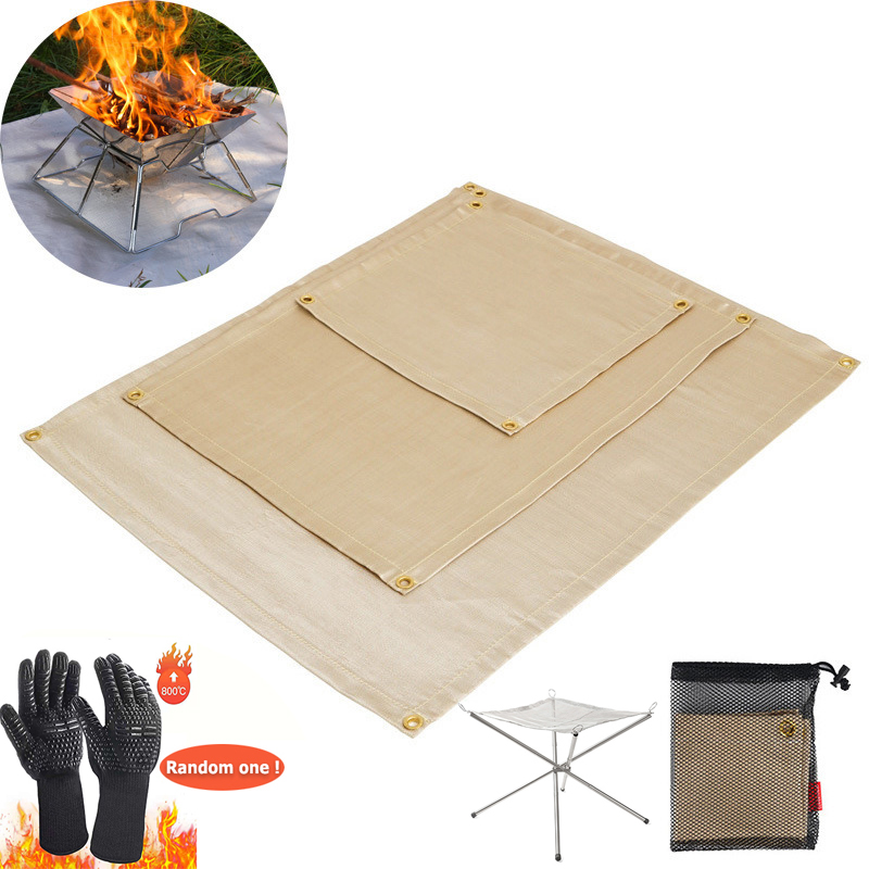 Outdoor Camping Rug - حصيرة عازلة للحرارة مقاومة للحريق للتخييم