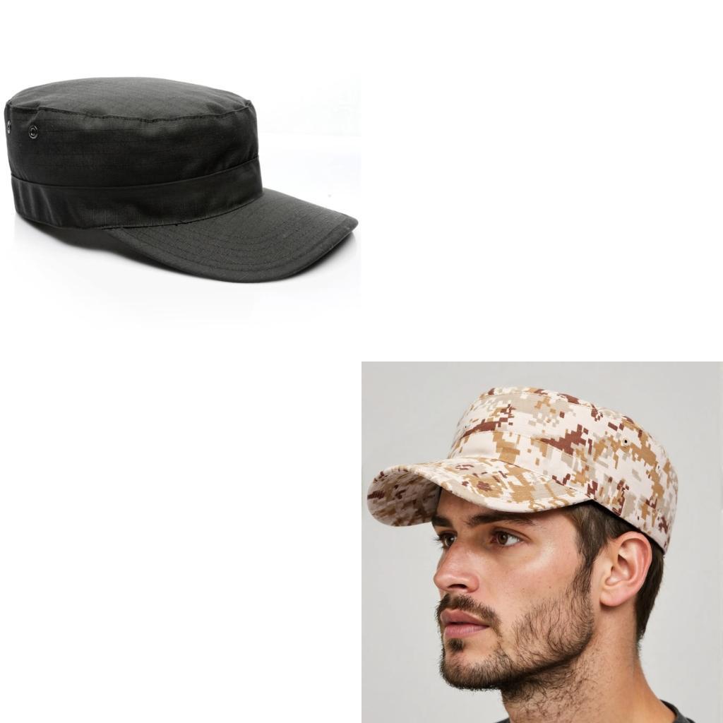 Outdoor Camping Hat - قبعات كاجوال للجنسين بتصميم كاديت مع