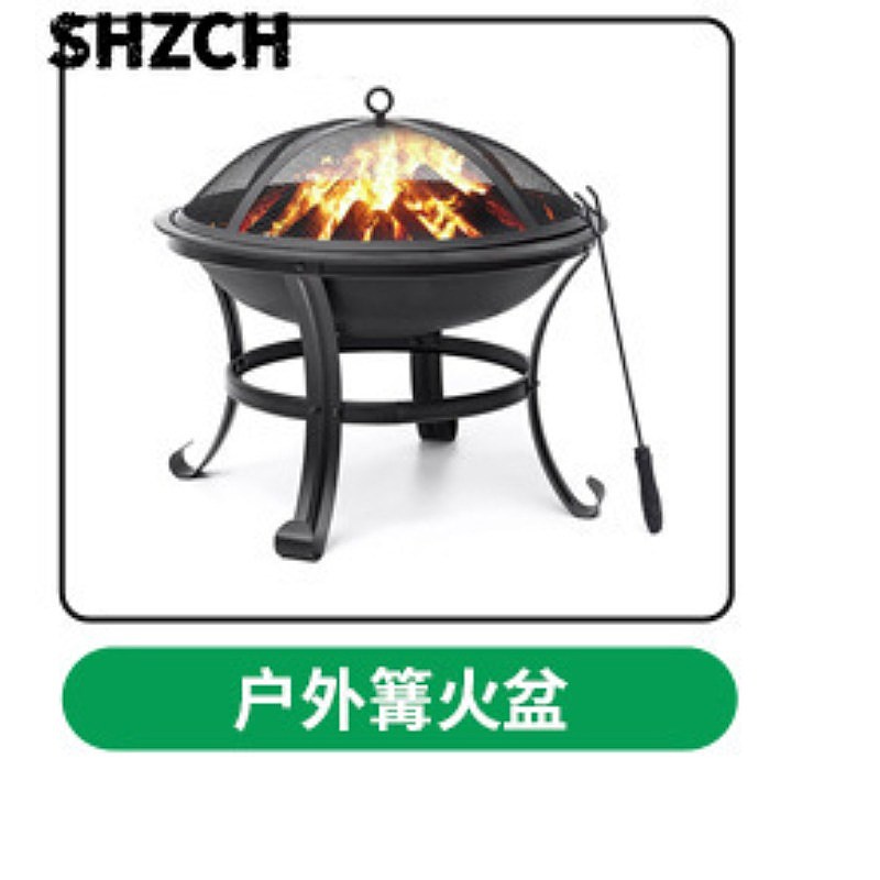 Outdoor Camping Stove - موقد تدفئة خارجي يعمل بالفحم للتخييم