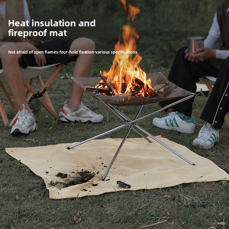 Outdoor Camping Rug - حصيرة عازلة للحرارة مقاومة للحريق للتخييم