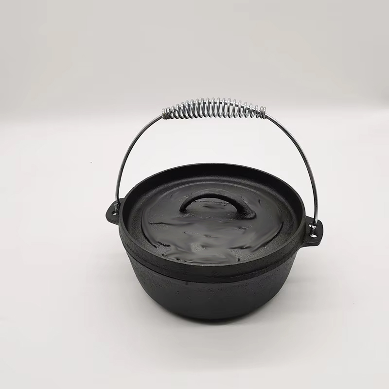 Outdoor Gas Camping Oven - قدر حديدي للتخييم سعة 2 لتر،