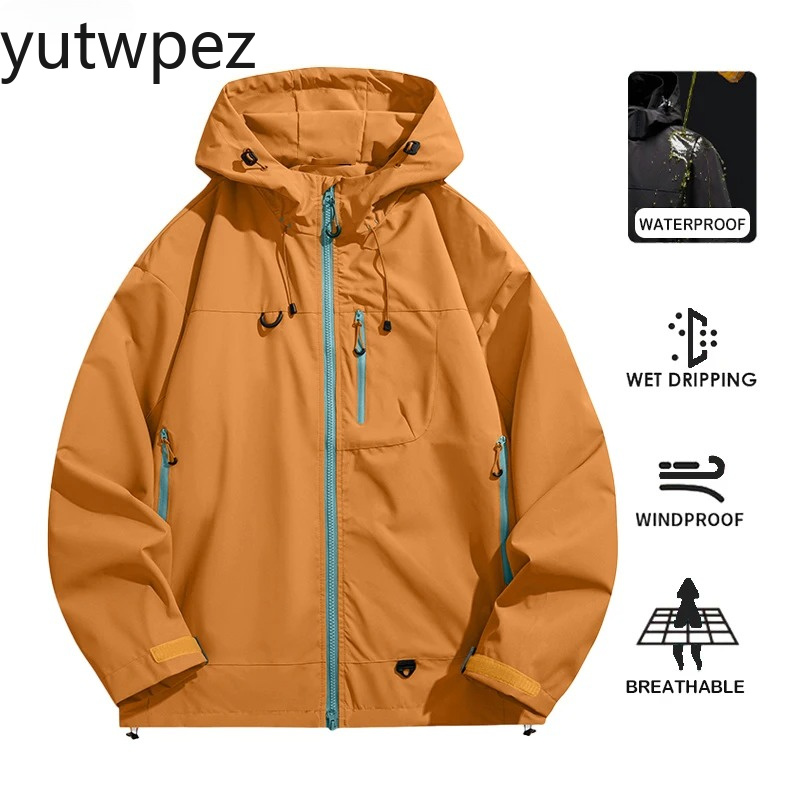 Outdoor Camping Brands - سترة رجالية ونسائية مقاومة للماء للمشي