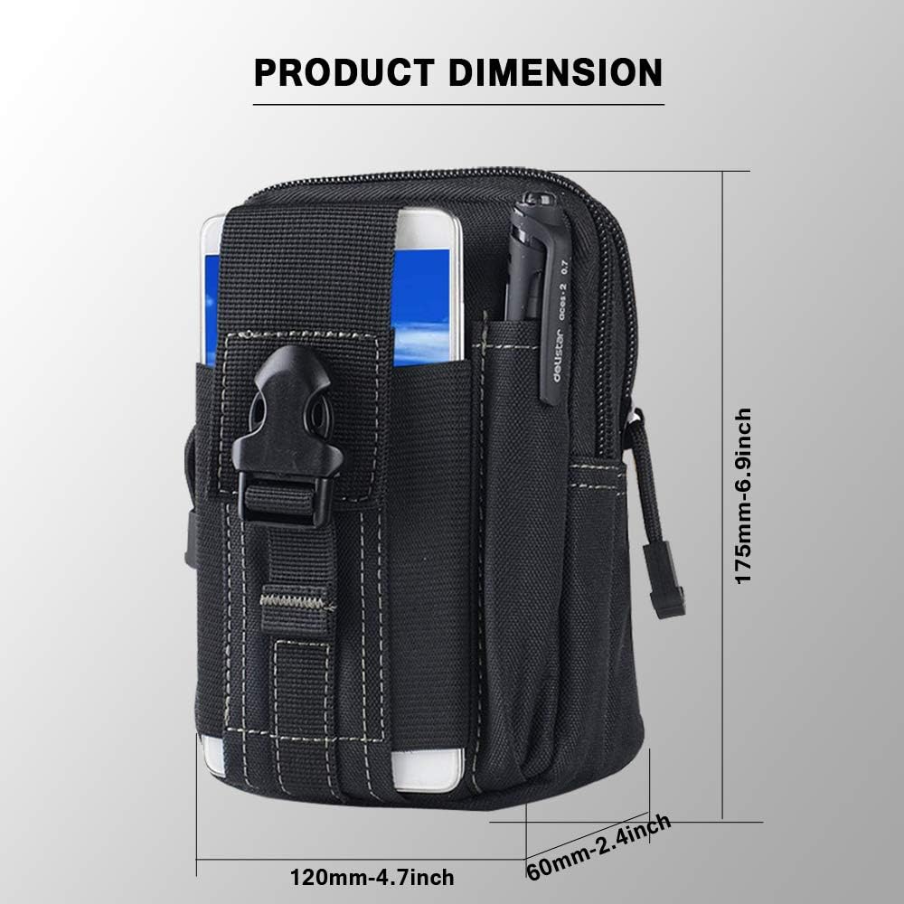 حقيبة خصر تكتيكية عسكرية من نو - مراجعة Outdoor Camping Bag وسعره