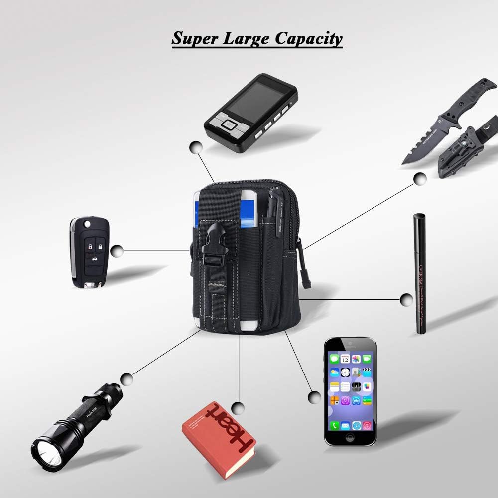حقيبة خصر تكتيكية عسكرية من نو - مراجعة Outdoor Camping Bag وسعره