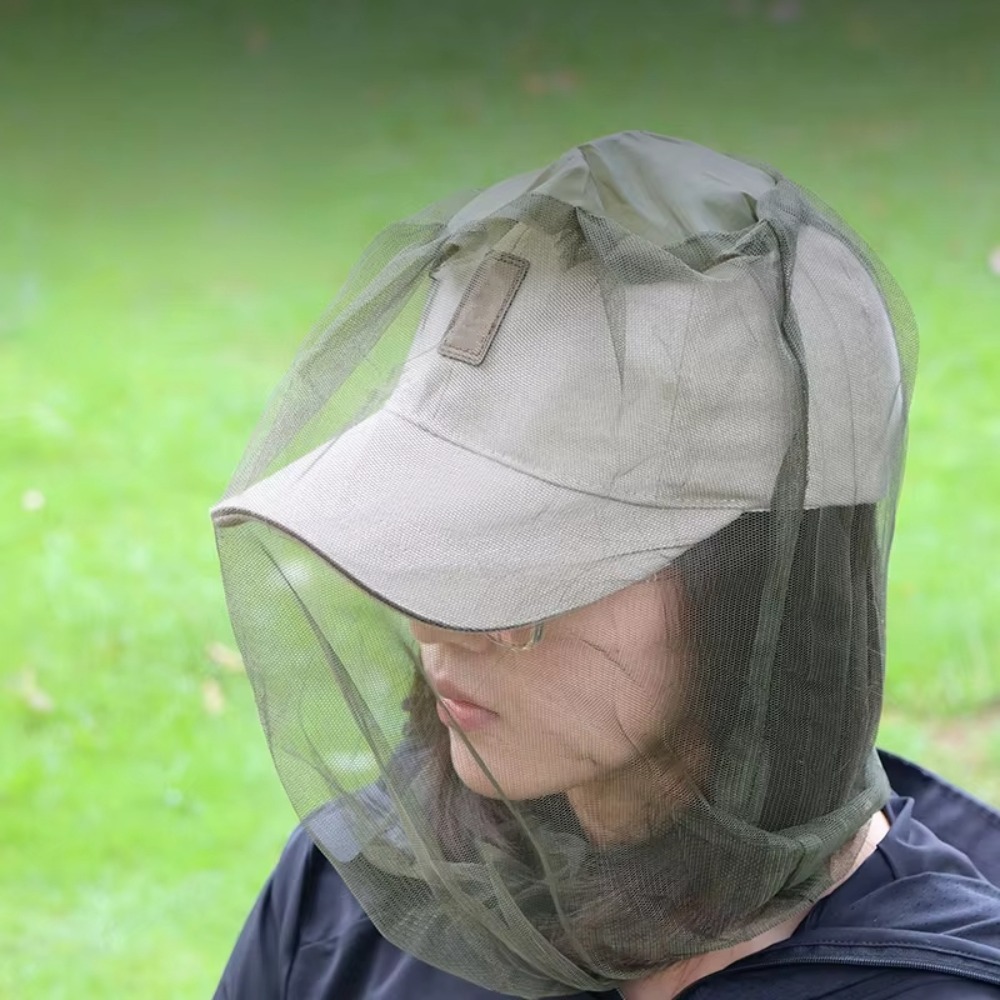 قبعة صيد مضادة للبعوض والحشرات - مراجعة Outdoor Camping Hat وسعره
