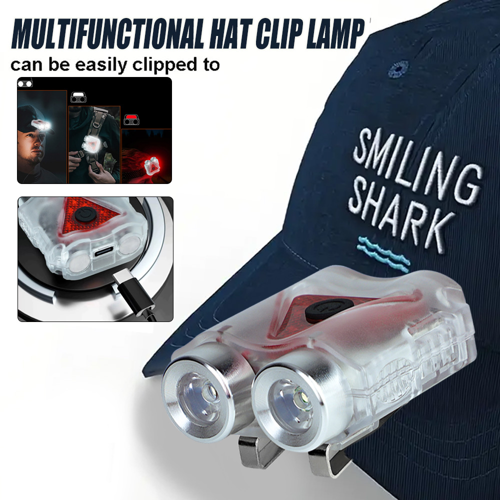 كشافات LED قابلة لإعادة الشحن  - مراجعة Outdoor Camping Hat وسعره