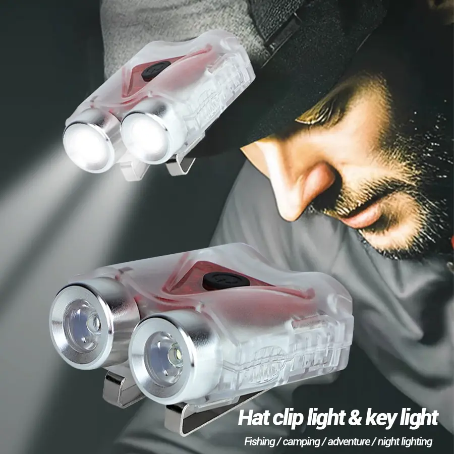 كشافات LED قابلة لإعادة الشحن  - مراجعة Outdoor Camping Hat وسعره