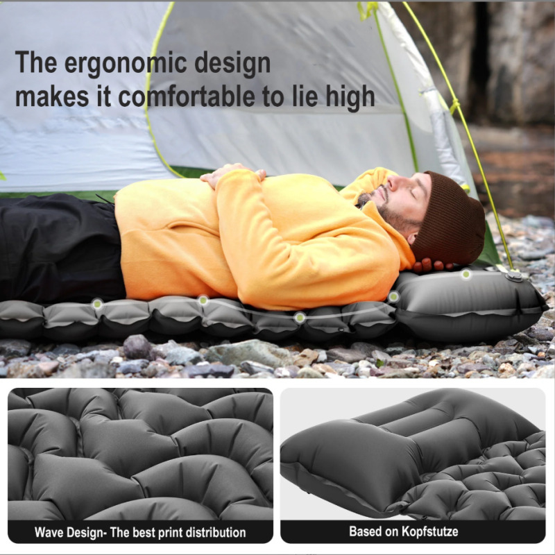 بساط نوم ذاتي النفخ للاستخدام  - مراجعة Outdoor Camping Rug وسعره