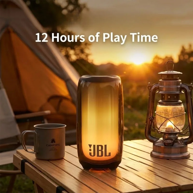 1. مكبر صوت JBL PULSE 5 بلوتوث - مراجعة Outdoor Camping Show وسعره