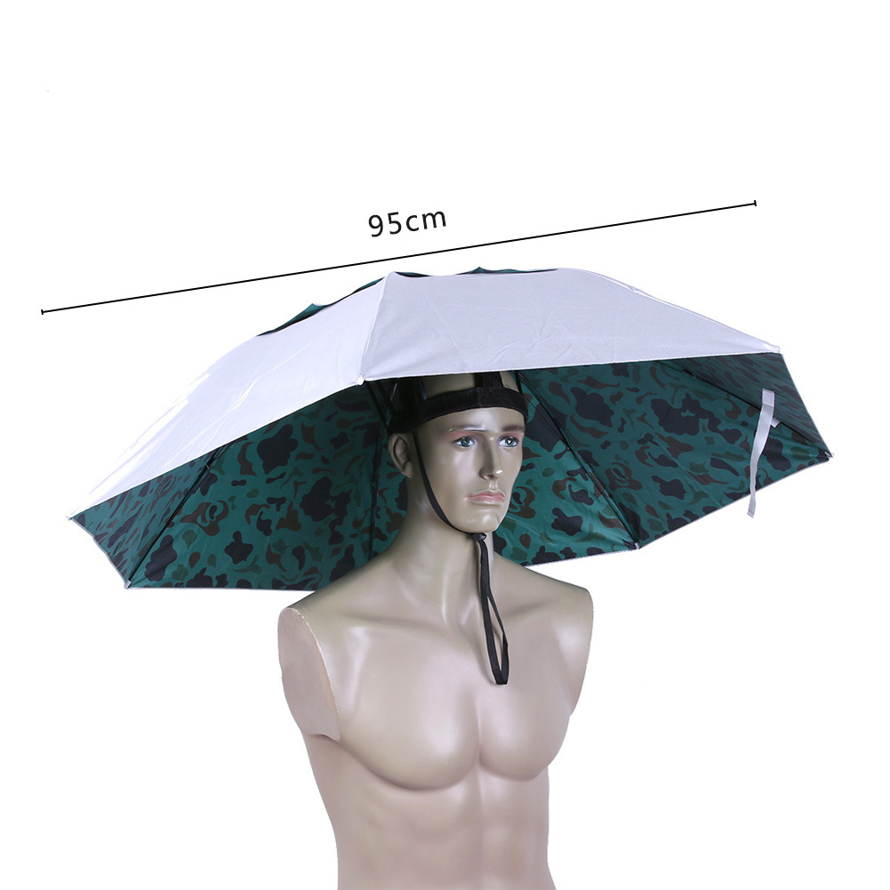 قبعة مظلة قابلة للطي مقاومة لل - مراجعة Outdoor Camping Umbrella وسعره