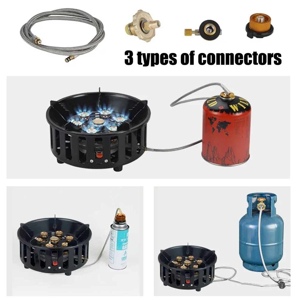 19800 واط 7-Core موقد للتخييم  - مراجعة Outdoor Gas Camping Oven وسعره