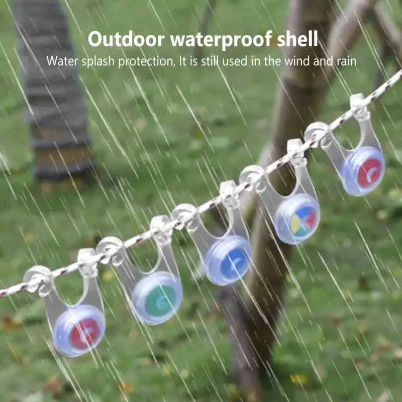 10 أضواء LED على شكل حبل، أضوا - مراجعة Outdoor Camping Lights String وسعره