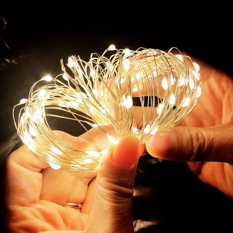 الأسلاك النحاسية USB LED سلسلة - مراجعة Outdoor Camping Lights String وسعره