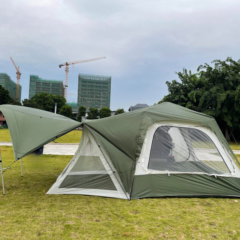 خيمة خلفية قابلة للطي للسيارة  - مراجعة Outdoor Camping Van Tent وسعره