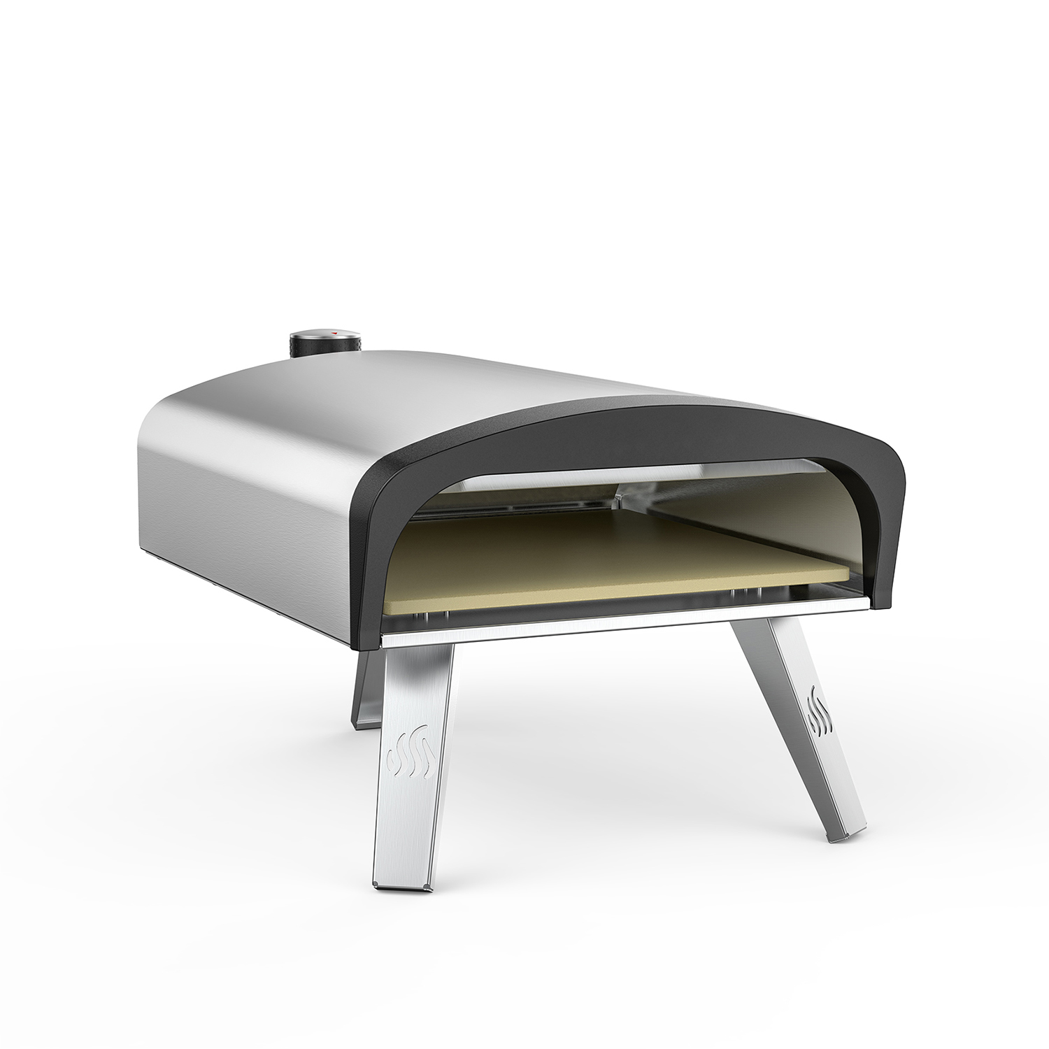 فرن بيتزا مع حجر للطهي في الهو - مراجعة Outdoor Gas Camping Oven وسعره