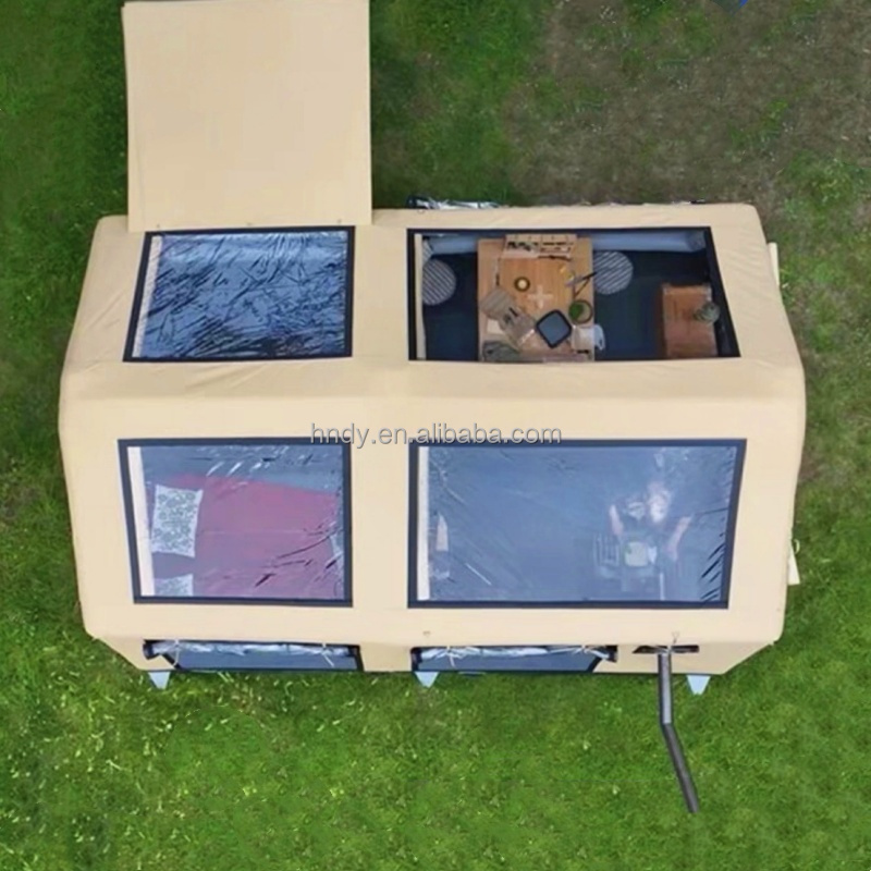 خيمة كبيرة قابلة للنفخ من البي - مراجعة Outdoor Camping Inflatable Tent وسعره