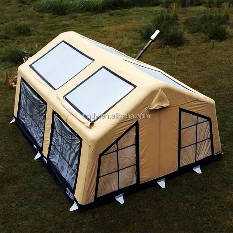 خيمة كبيرة قابلة للنفخ من البي - مراجعة Outdoor Camping Inflatable Tent وسعره