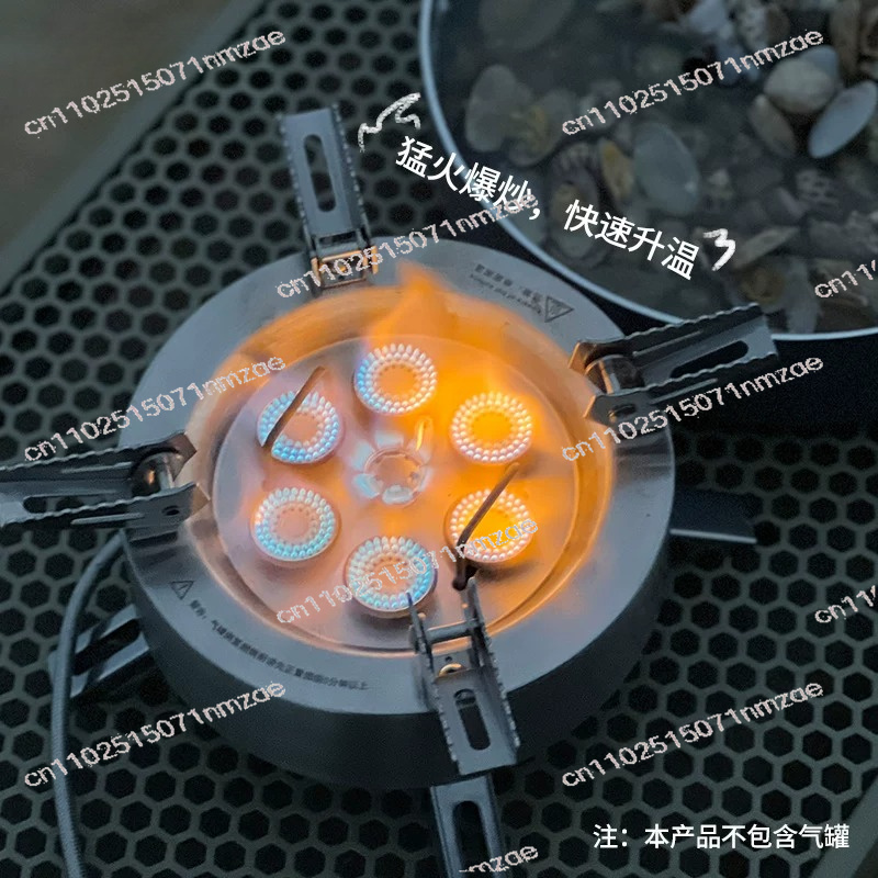 موقد غاز متعدد الرؤوس بقوة 140 - مراجعة Outdoor Camping Stove وسعره