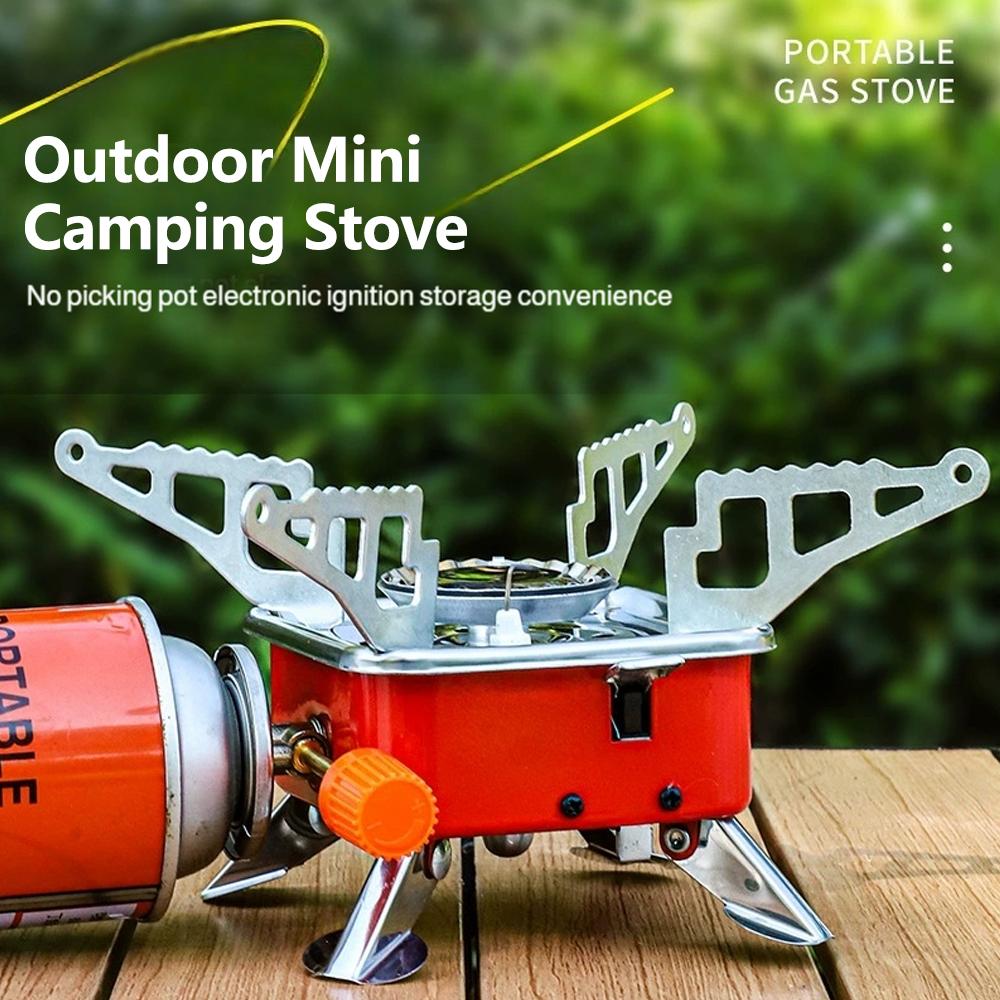 موقد محمول للتخييم قابل للطي م - مراجعة Outdoor Gas Camping Oven وسعره