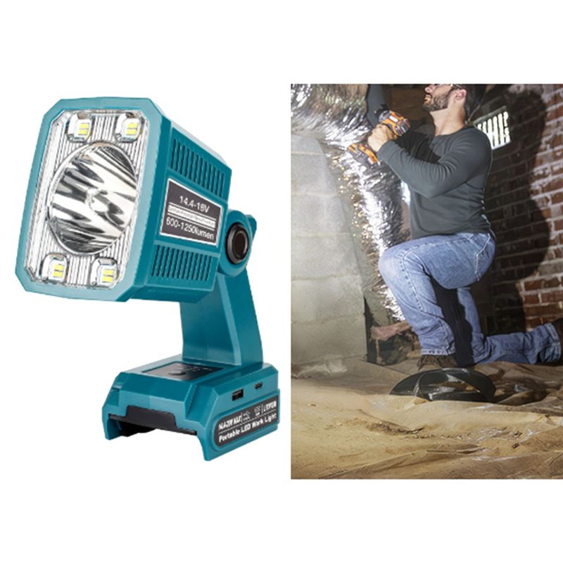 مصباح خارجي AB46 يعمل ببطارية  - مراجعة Outdoor Camping Jobs وسعره