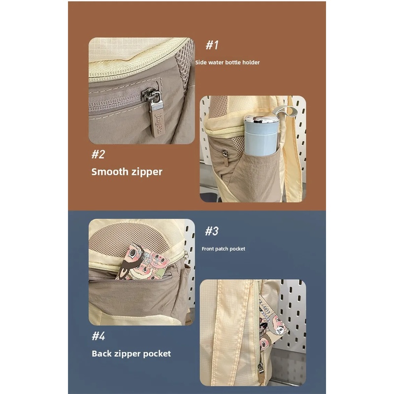 حقيبة ظهر رجالية خفيفة الوزن ل - مراجعة Outdoor Camping Bag وسعره
