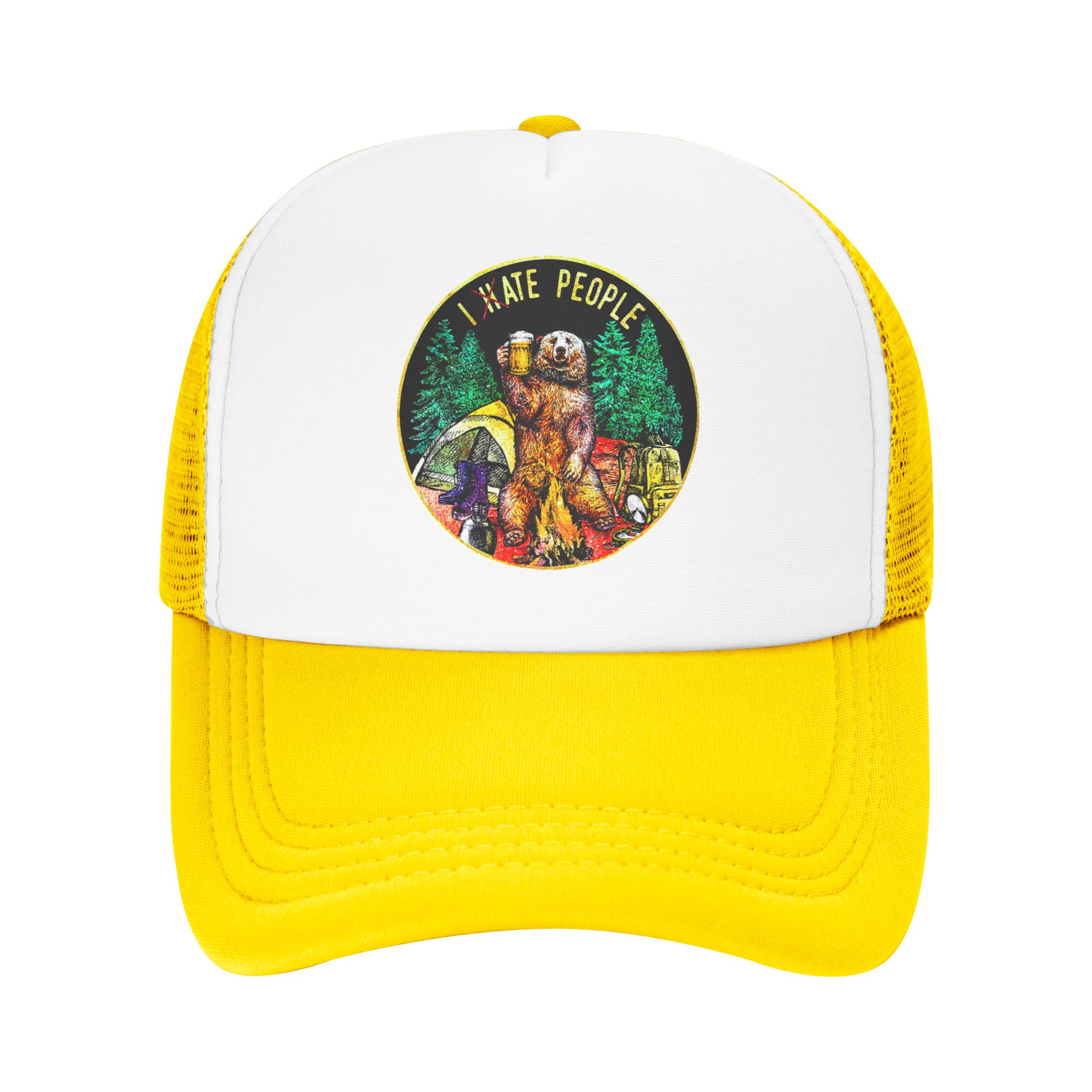 قبعة بيسبول بتصميم 'I Hate Peo - مراجعة Outdoor Camping Hat وسعره