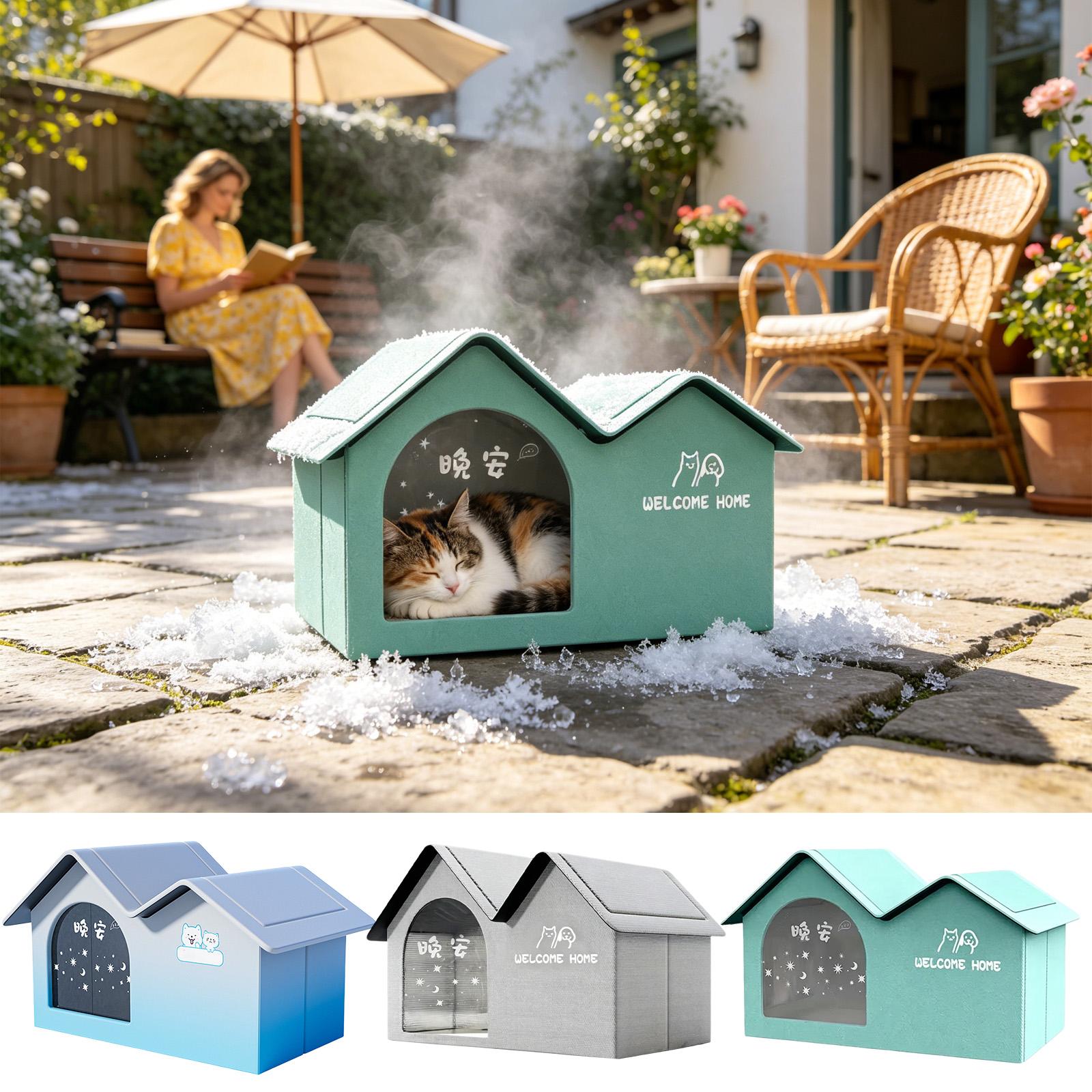 بيت كلب مبرد معزول قابل للإزال - مراجعة Outdoor Camping Dog Bed وسعره