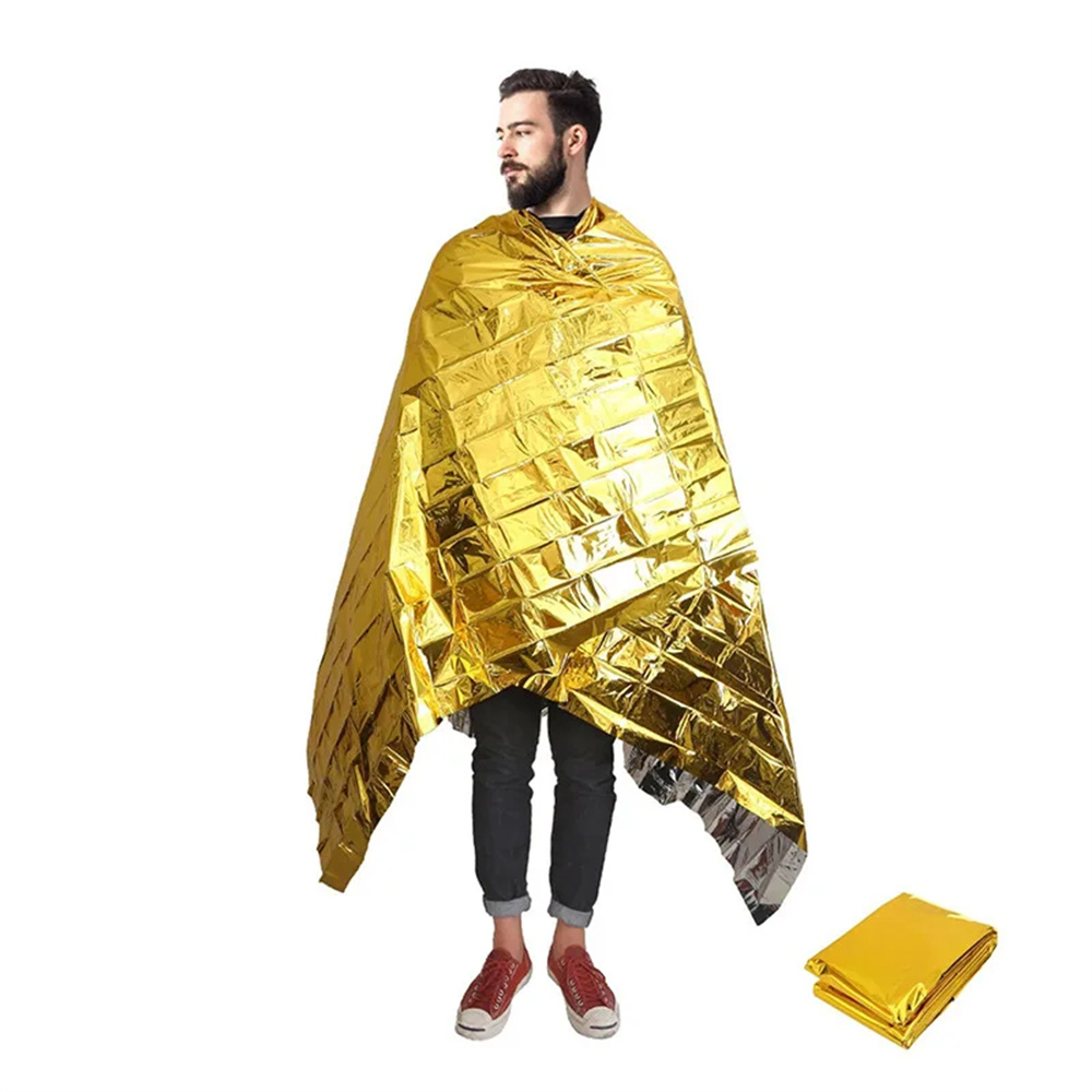 5 قطعة بطانية حرارية للطوارئ ل - مراجعة Outdoor Camping Rug وسعره