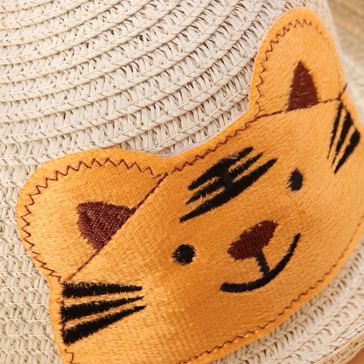 قبعة قش للأطفال بطبعة حيوانات، - مراجعة Outdoor Camping Hat وسعره