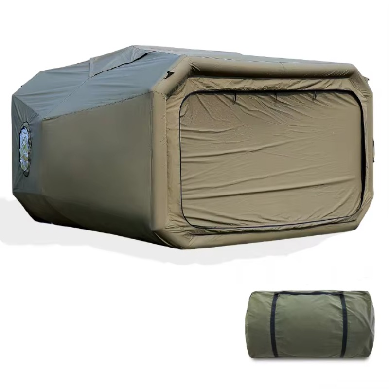 أحدث خيمة تخييم بإطار هوائي لع - مراجعة Outdoor Camping Inflatable Tent وسعره