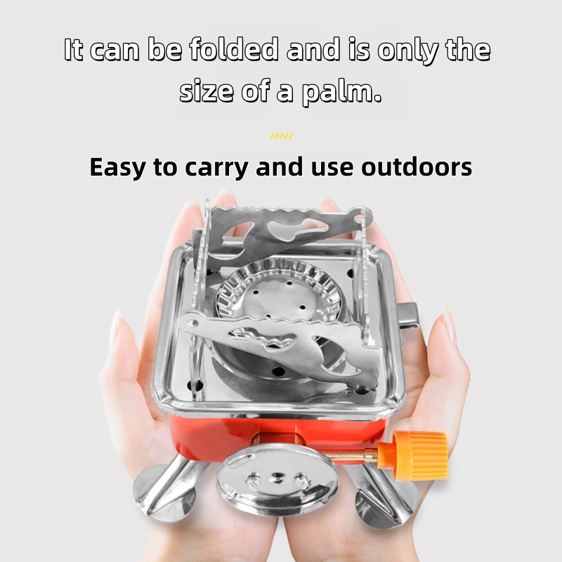 موقد غاز محمول قابل للطي للتخي - مراجعة Outdoor Gas Camping Oven وسعره