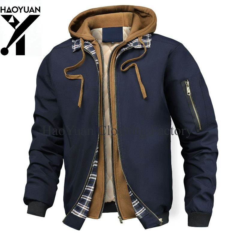 سترة رجالية فضفاضة دافئة وقابل - مراجعة Outdoor Camping Jacket وسعره