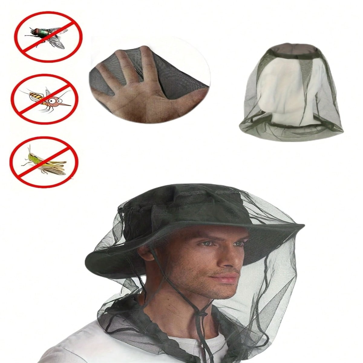 قبعة صيد ليلية للصيد في الهواء - مراجعة Outdoor Camping Hat وسعره