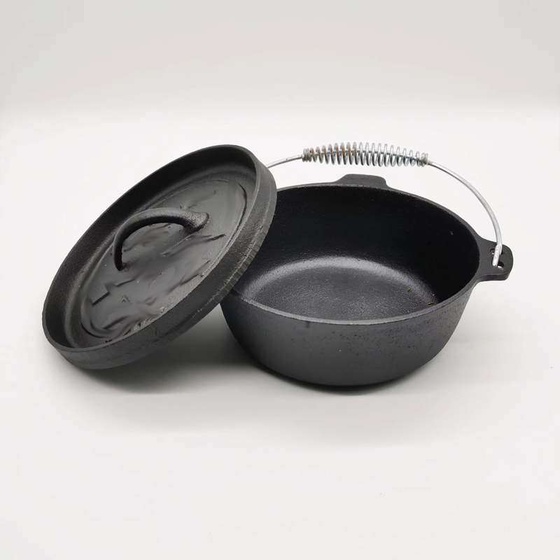 قدر حديدي للتخييم سعة 2 لتر، و - مراجعة Outdoor Gas Camping Oven وسعره