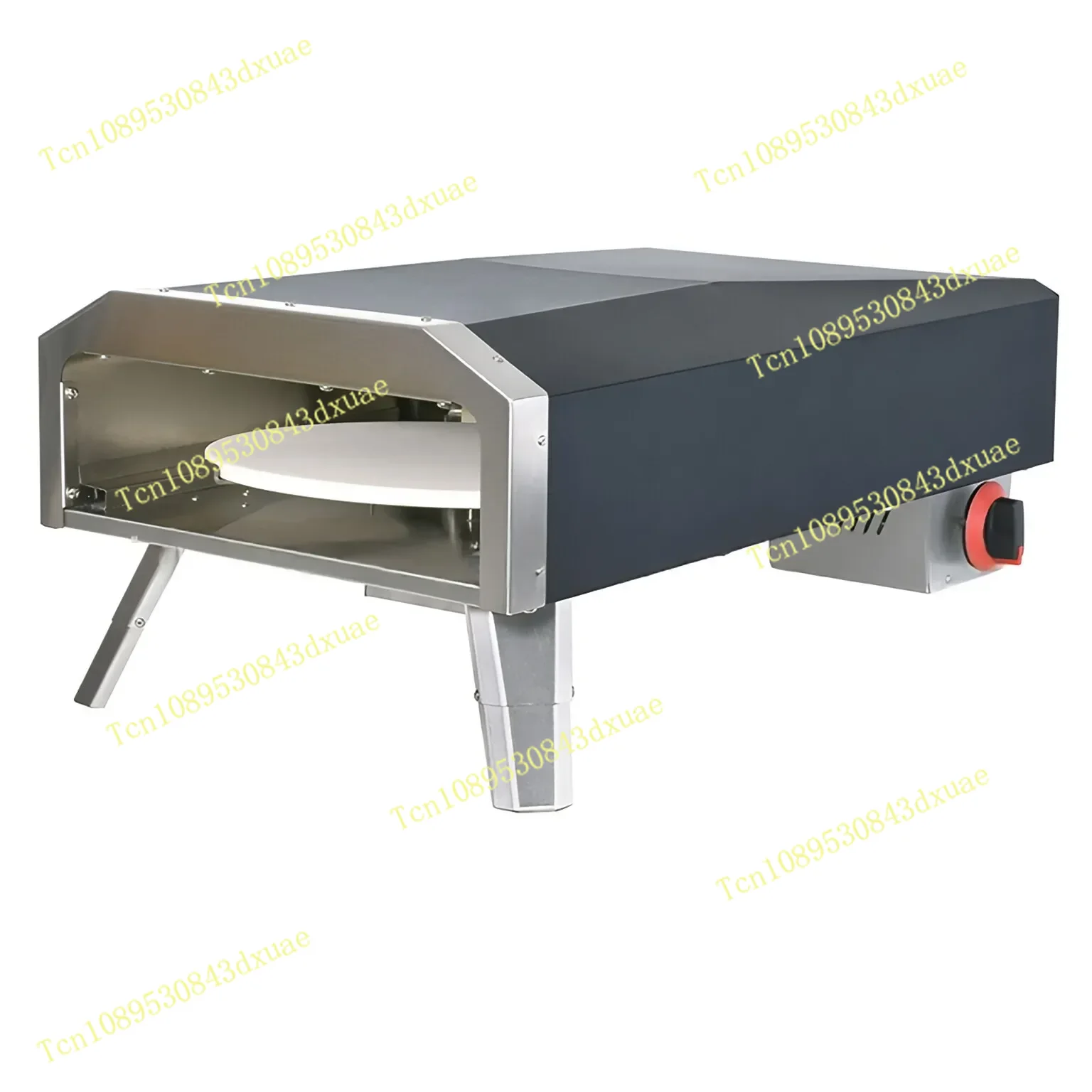 فرن بيتزا محمول قابل للطي يعمل - مراجعة Outdoor Gas Camping Oven وسعره