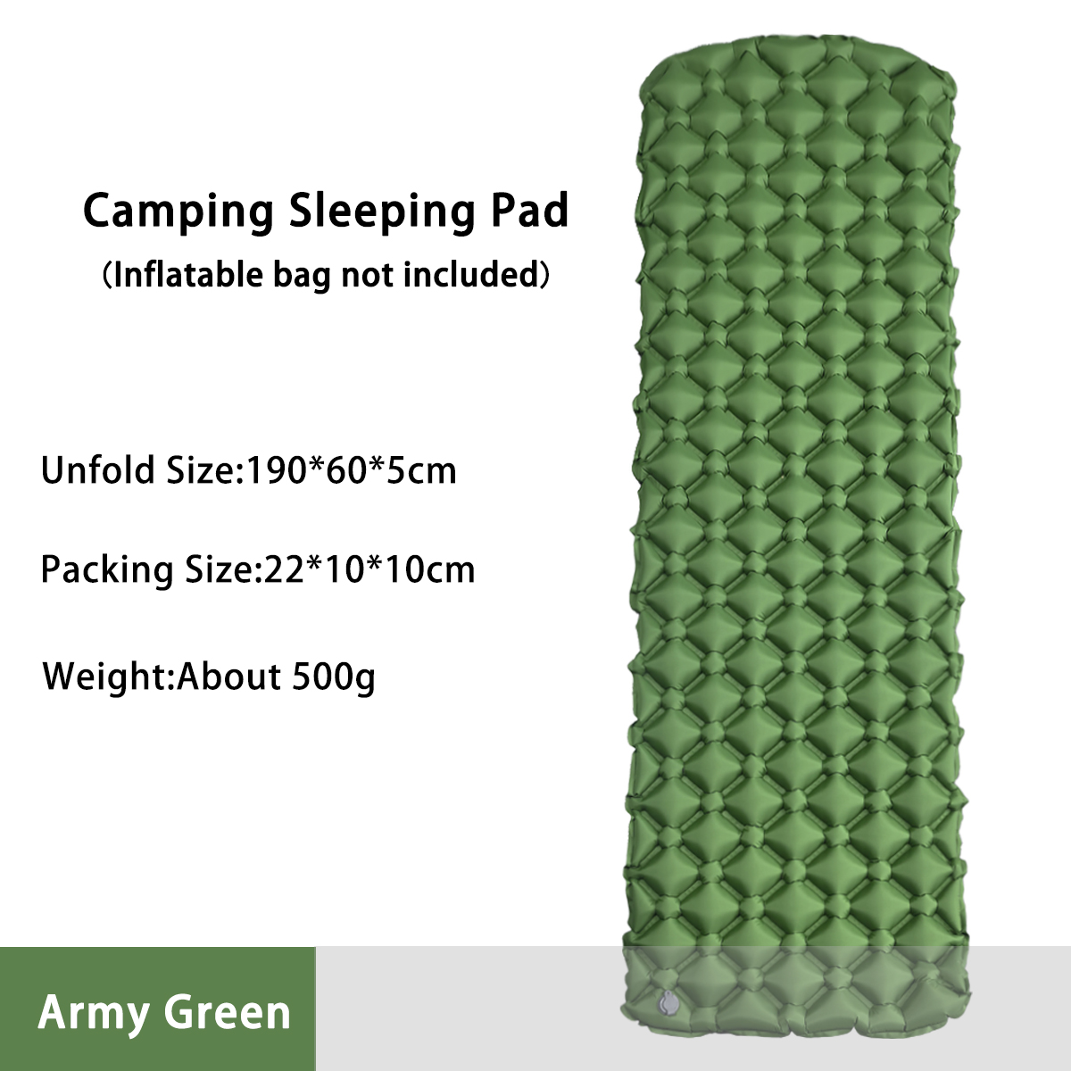 فراش قابل للنفخ للتخييم، سرير  - مراجعة Outdoor Camping Inflatable Tent وسعره